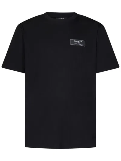 Balmain T-shirt In Black