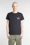 Balmain Men's T-shirt With Logo In Black