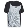 Balmain T-shirt With Tank Top Print In Black