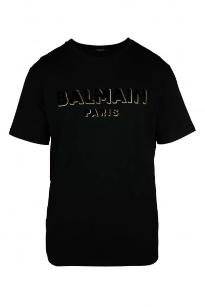 Balmain T Shirt In Black