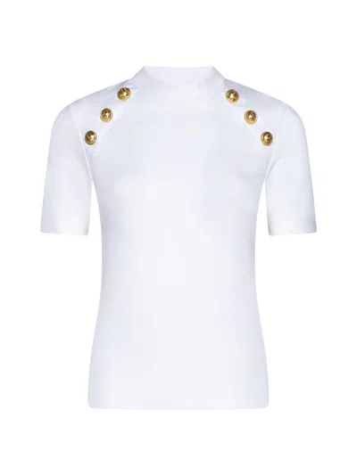 Balmain T-shirt In Blanc