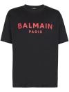 BALMAIN T-SHIRT CON LOGO BALMAIN PARIS