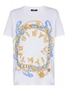 Balmain Printed T-shirt In White