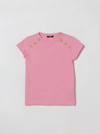 Balmain T-shirt Kids  In Orange