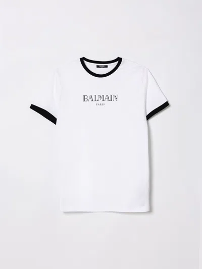 Balmain T-shirt Kids  In White