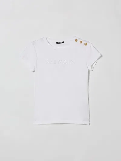 Balmain T-shirt Kids  In White