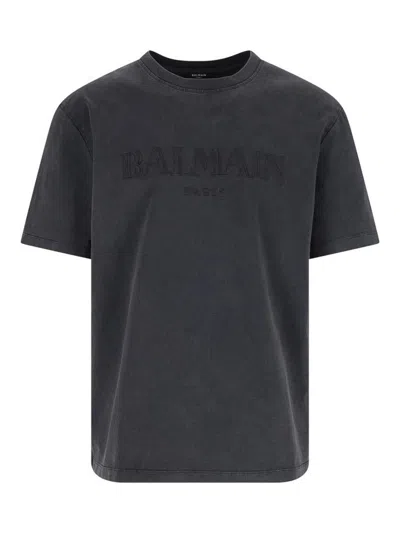 BALMAIN CAMISETA - GRIS