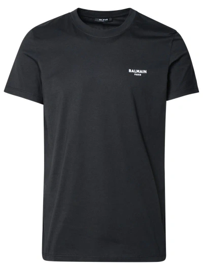 Balmain T-shirt Mini Logo In Black