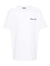Balmain Button T Shirt In Negro