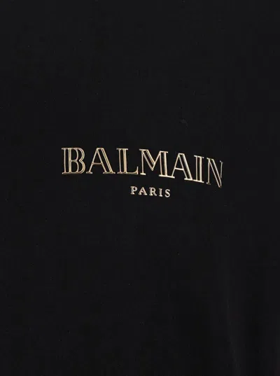 Balmain T-shirt In Black