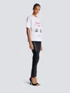 Balmain Cotton Beauty-print T-shirt