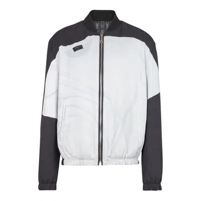 Balmain T Shirt Trompe Loeil Bomber Jacket In Black