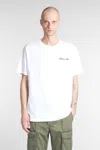 Balmain Button T Shirt In White