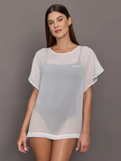 Balmain T-shirt In White