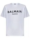 Balmain Logo-print T-shirt In White
