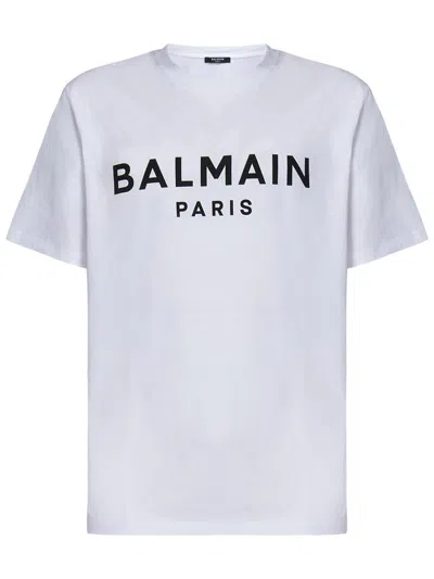 Balmain Paris T-shirt In White