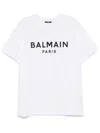 Balmain Logo-print T-shirt In White