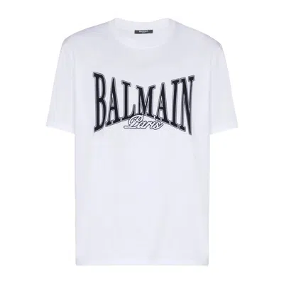 Balmain College Flock T-shirt In Animal Print
