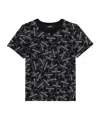 Balmain Kids Logo Print T-shirt In Black