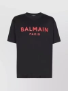 BALMAIN T-SHIRT WITH BALMAIN PARIS