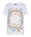 Balmain Paris Chain Print T-shirt