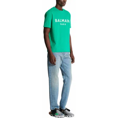 Balmain T-shirt With  Paris Print