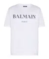 Balmain Paris Logo T-shirt In White