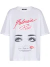Balmain Cotton Beauty-print T-shirt In White