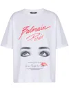 Balmain Cotton Beauty-print T-shirt In White