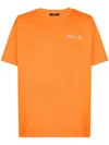 Balmain Embroidered Signature Logo T-shirt In Yellow
