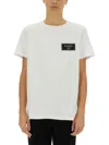 Balmain T-shirt With Logo In Multi