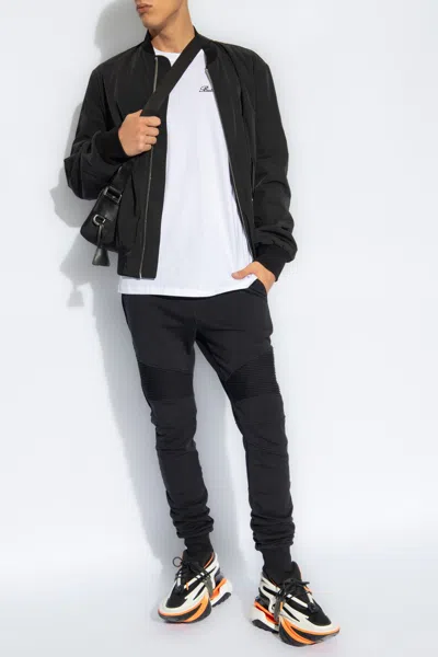 Balmain T-shirt With Logo In White