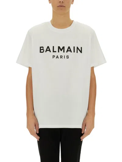 BALMAIN T-SHIRT WITH LOGO