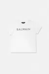 Balmain T-shirt With Metallic Logo