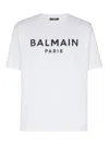 Balmain Printed Cotton T-shirt
