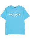 Balmain Organic Cotton Logo Graphic T-shirt
