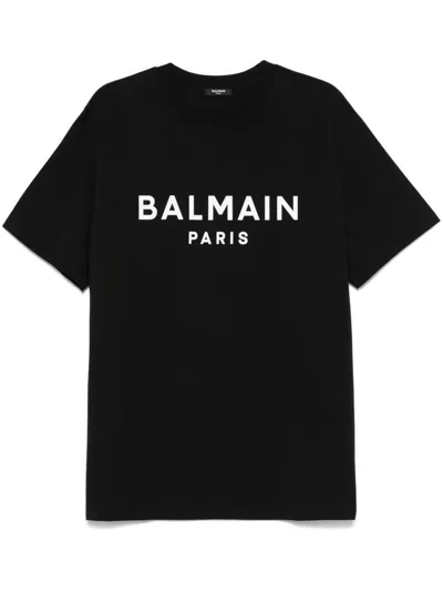 BALMAIN BALMAIN T-SHIRT WITH PRINT