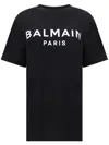 BALMAIN T-SHIRT WITH PRINT