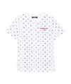 Balmain T-shirt With Round Neck And Short Sleeves In White