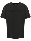 Balmain Vintage Logo T-shirt In Gray