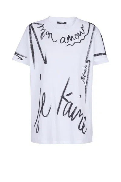 Balmain T-shirts And Polos