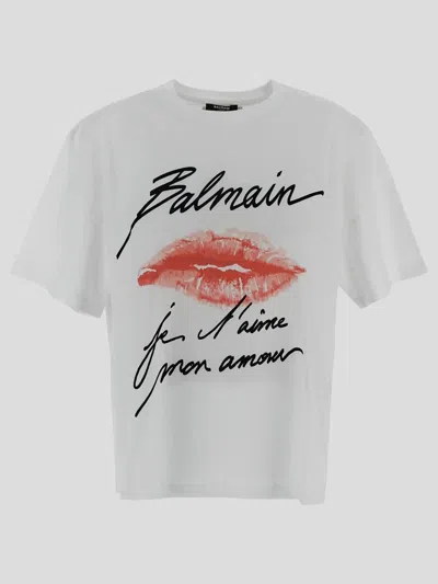 BALMAIN BALMAIN T-SHIRTS AND POLOS