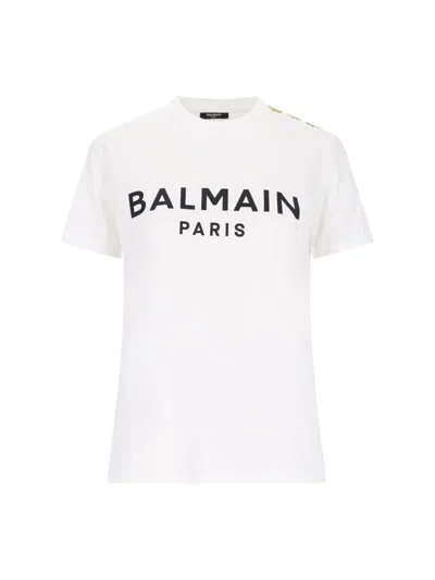 BALMAIN BALMAIN T-SHIRTS AND POLOS