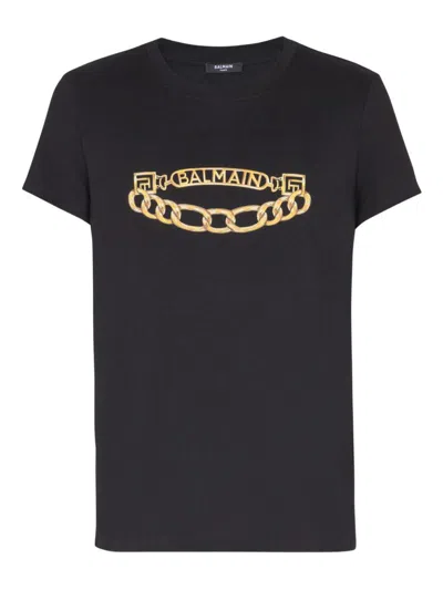 BALMAIN BALMAIN T-SHIRTS AND POLOS