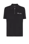 Balmain Signature Black Cotton T-shirt In Black