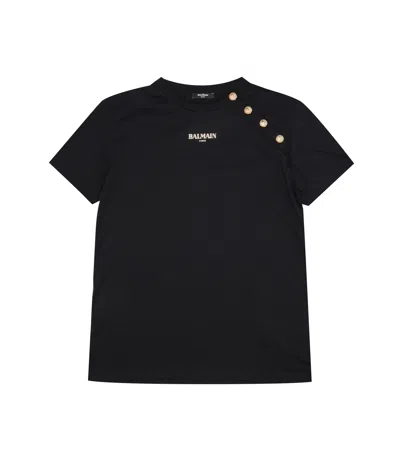 Balmain T Shirts And Polos Black