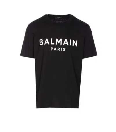 Balmain T-shirts And Polos In Black