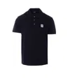 Balmain Short-sleeve Polo Shirt In Black