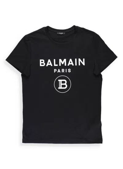 Balmain T-shirts And Polos Black