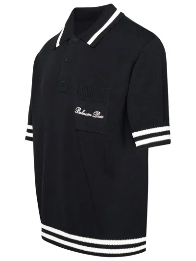 Balmain T-shirts And Polos In Black/natural